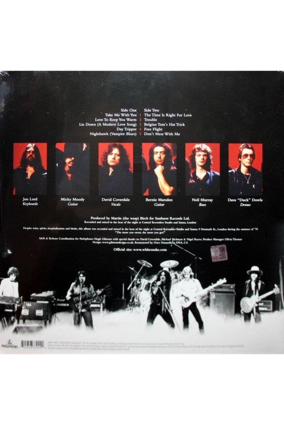 Whitesnake Trouble LP Plak