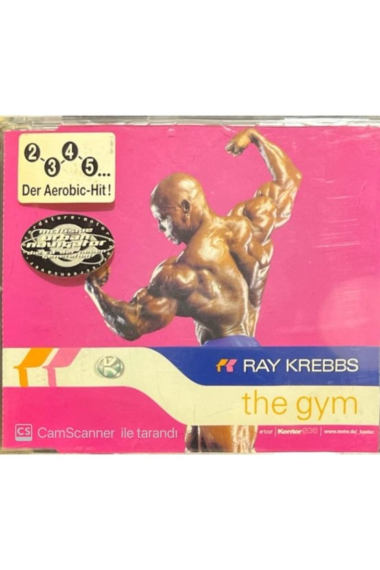 (PLAK DEĞİLDİR CD DİR) Ray Krebbs The Gym Maxi Single Cd