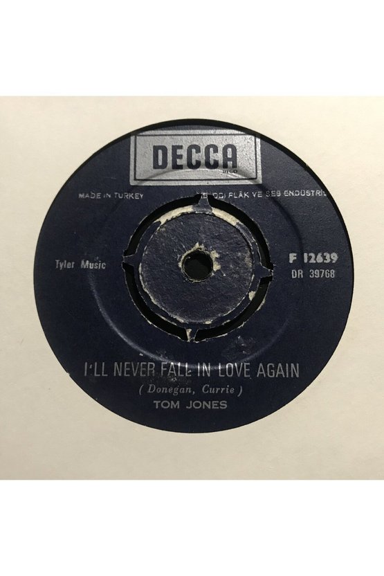 Tom Jones Things I Wanna Do 45lik Plak