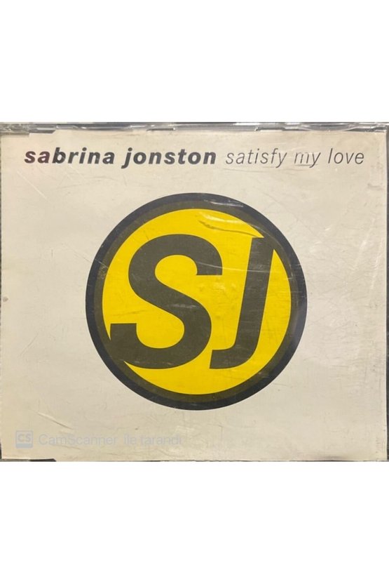 (PLAK DEĞİLDİR CD DİR) Sabrina Jonston Satisfy My Love Maxi Single Cd