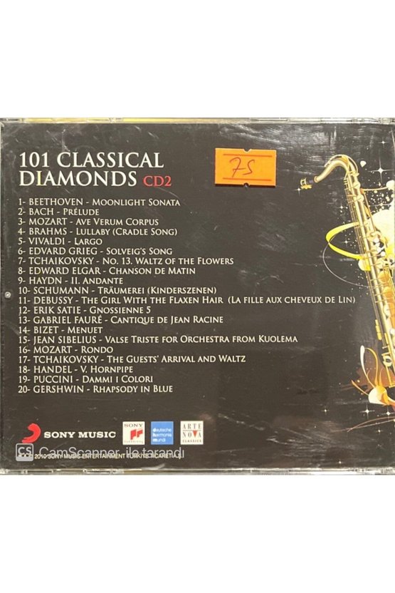(PLAK DEĞİLDİR CD DİR) 101 Classical Diamonds Cd 2