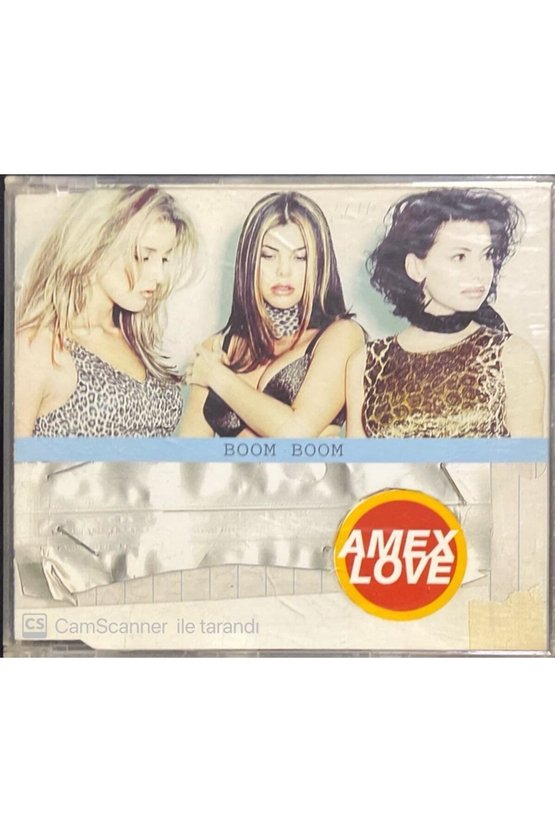 (PLAK DEĞİLDİR CD DİR) Amex Love Boom Boom Maxi Single Cd