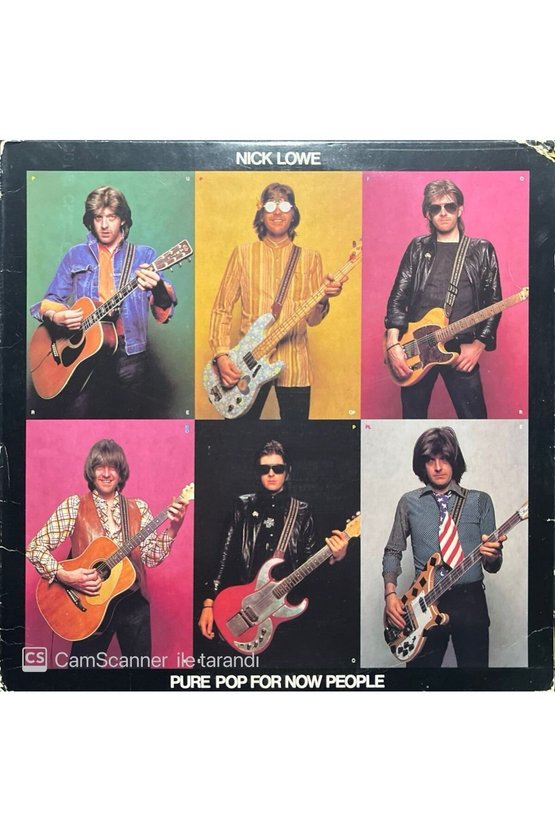 Nick Lowe Pure Pop For Now People LP Plak