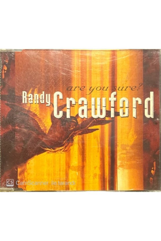 (PLAK DEĞİLDİR CD DİR) Randy Crawford Are You Sure Maxi Single Cd