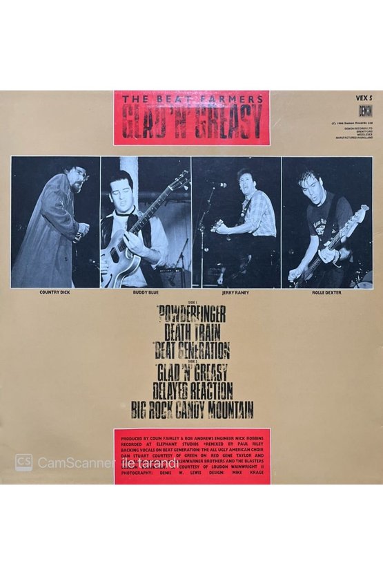 The Beat Farmes Glad N Greasy Lp 45 RPM Plak