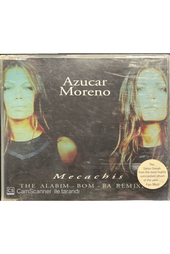 (PLAK DEĞİLDİR CD DİR) Azucar Moreno Mecashis The Alabim Bom Ba Remixed Maxi Single Cd