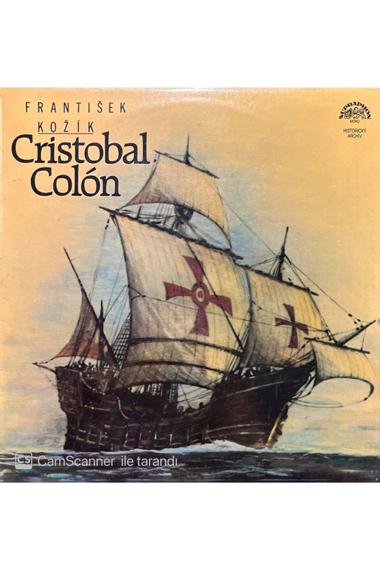Frantisek Kozik Cristobal Colon LP Plak