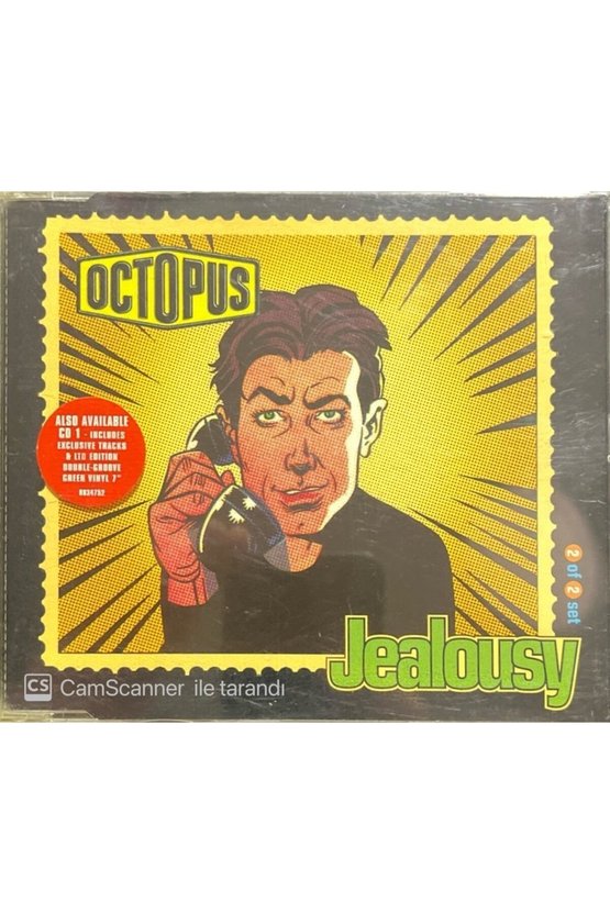 (PLAK DEĞİLDİR CD DİR) Octopus Jeaolusy Maxi Single Cd
