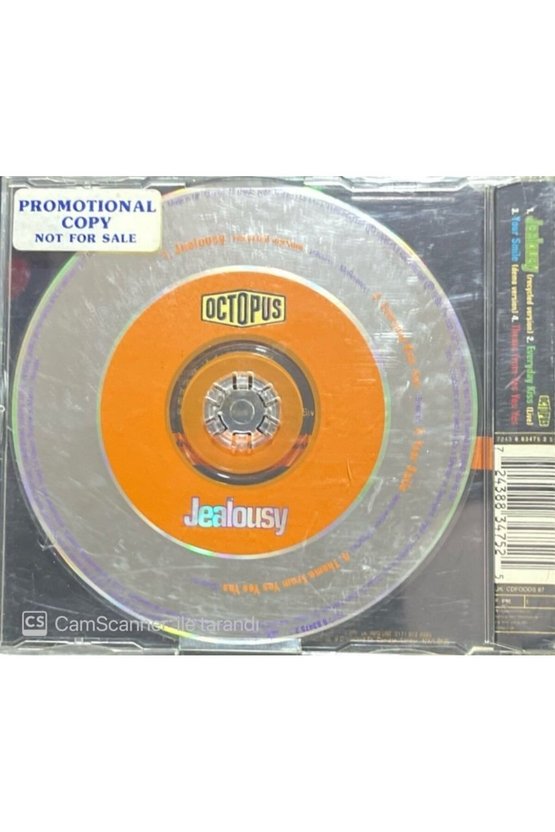 (PLAK DEĞİLDİR CD DİR) Octopus Jeaolusy Maxi Single Cd