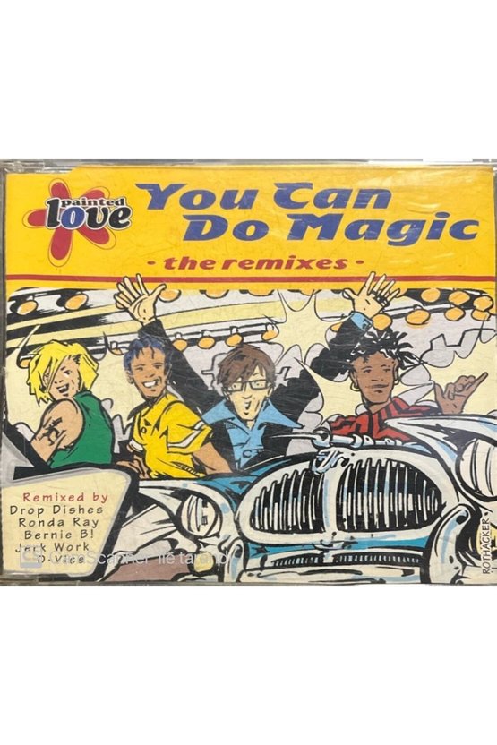 (PLAK DEĞİLDİR CD DİR) The Remixes You Can Do Magic Maxi Single Cd