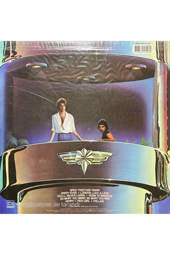 Daryl Hall John Oates Bigger Than Both Of Us 180 Gram Audiophile LP Plak