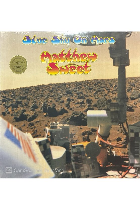 Matthew Sweet Blue Sky On Mars Limited Special Edition LP Plak