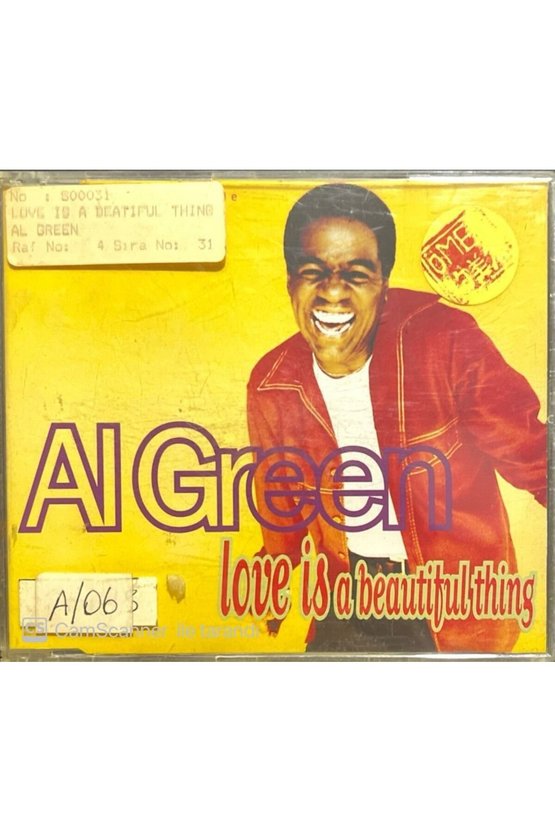 (PLAK DEĞİLDİR CD DİR) Al Green Love Is A Beautiful Thing Maxi Single Cd