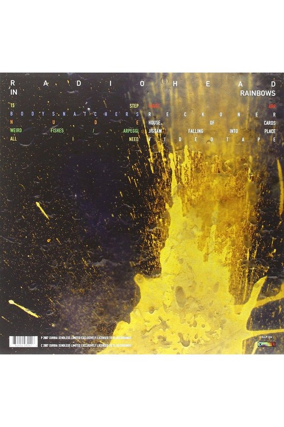 Radiohead In Rainbows LP Plak