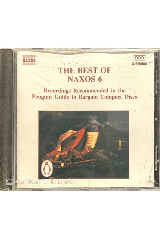 (PLAK DEĞİLDİR CD DİR) The Best Of Naxos 6 Classic Cd