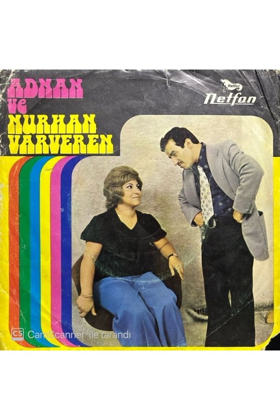Adnan ve Nurhan Varveren Gıdıkla Beni 45lik Plak