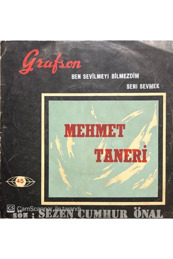 Mehmet Taneri Sen Sen Sen 45lik Plak