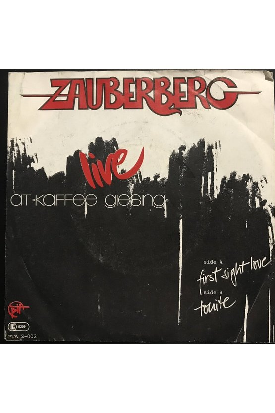 Zauberg Live First Sight Love 45lik Plak
