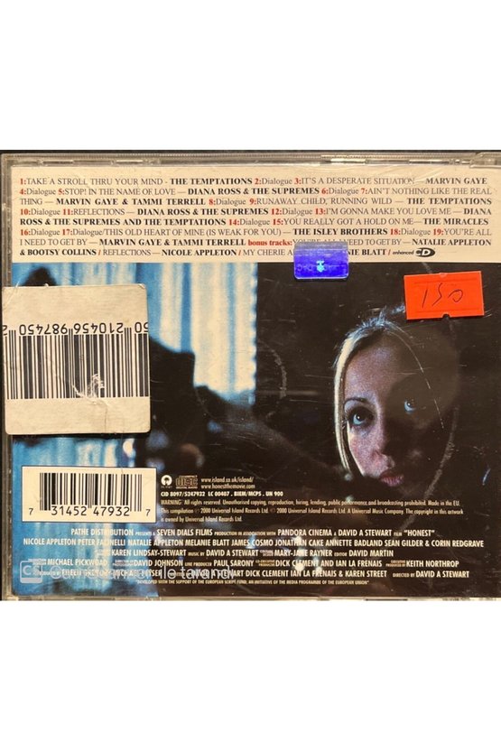 (PLAK DEĞİLDİR CD DİR) Honest Soundtrack Cd