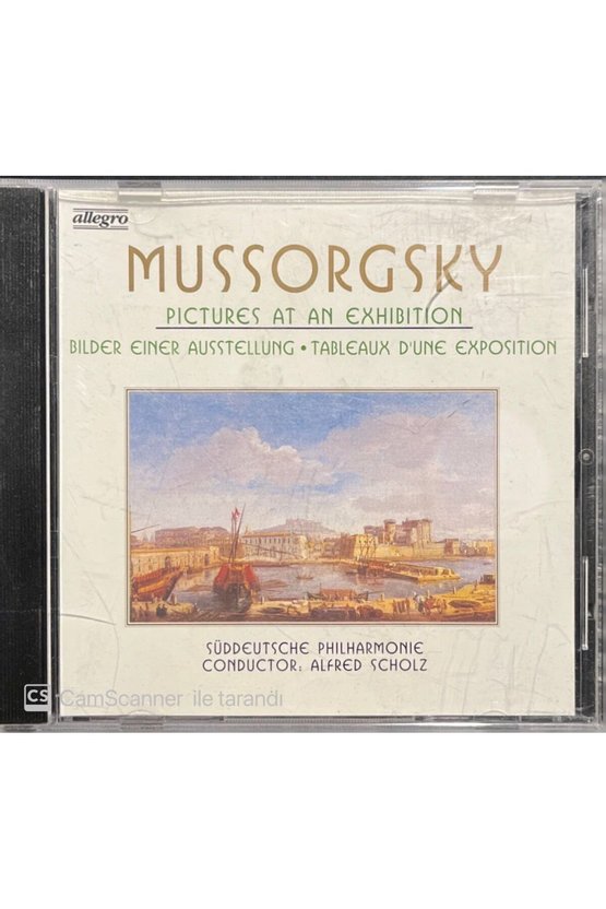 (PLAK DEĞİLDİR CD DİR) Mussorgsky Pictures At An Exhibition Classic Cd