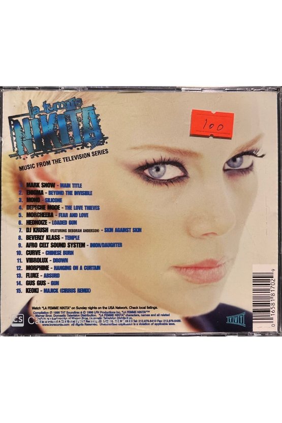 (PLAK DEĞİLDİR CD DİR) La Femme Nikita Soundtrack Cd