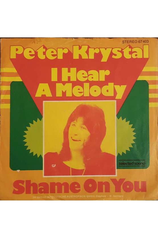 Peter Krystal I Hear A Melody 45lik Plak