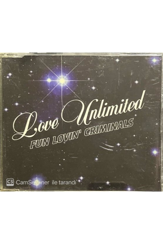 (PLAK DEĞİLDİR CD DİR) Fun Lovin Criminals Love Unlimited Maxi Single Cd