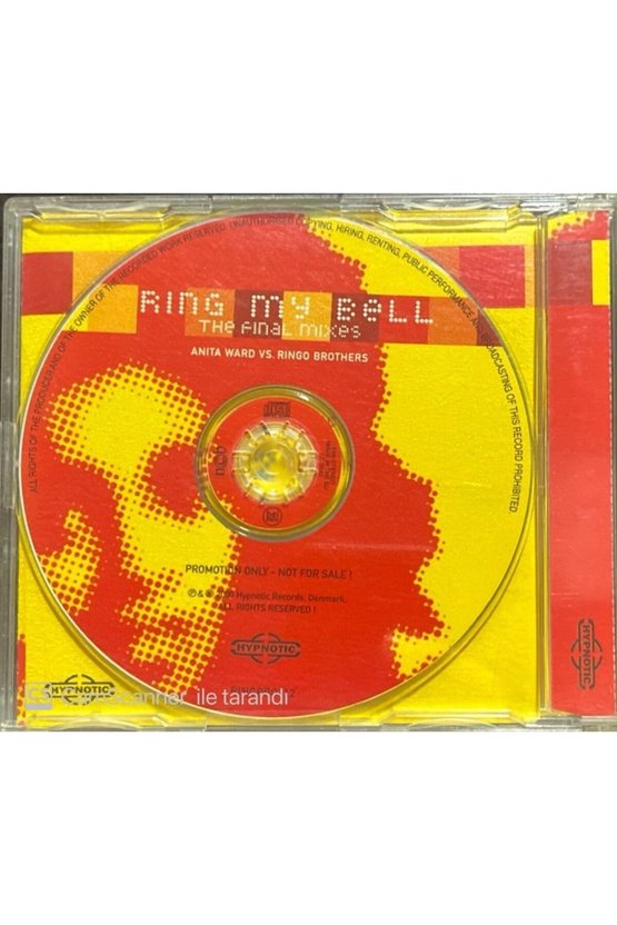 (PLAK DEĞİLDİR CD DİR) Ring My Bell Anita Ward Vs. Ringo Brothers Maxi Single Cd