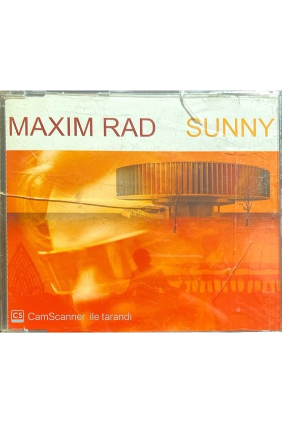 (PLAK DEĞİLDİR CD DİR) Maxim Rad Sunny Maxi Single Cd