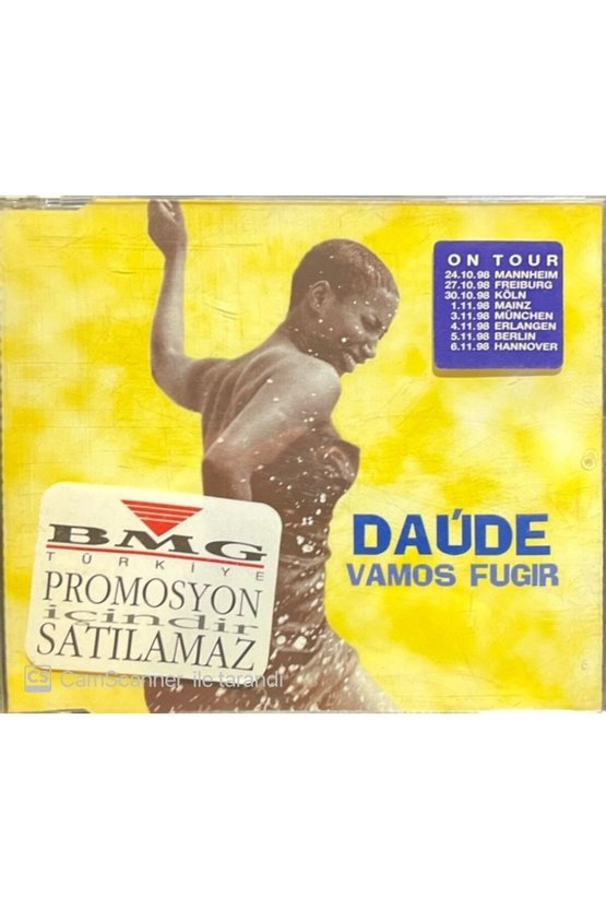 (PLAK DEĞİLDİR CD DİR) Daude Vamos Fugir Maxi Single Cd