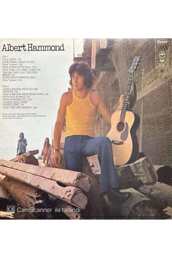 Albert Hammond Albert Hammond LP Plak