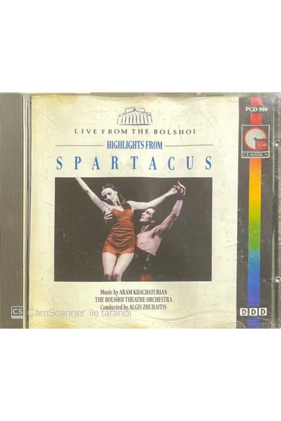(PLAK DEĞİLDİR CD DİR) Spartacus Cd
