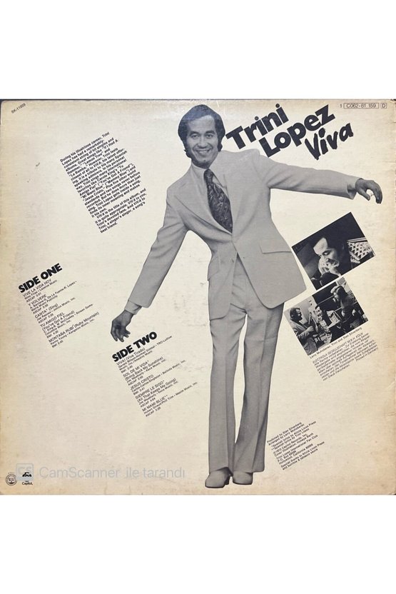 Trini Lopez Viva LP Plak
