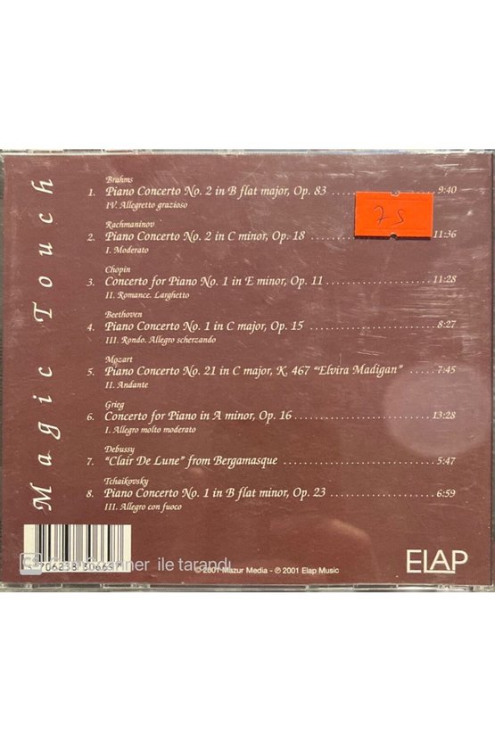(PLAK DEĞİLDİR CD DİR) Magic Touch Classic Cd