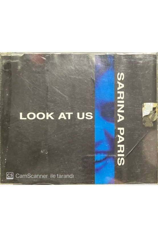 (PLAK DEĞİLDİR CD DİR) Sarina Paris Look At Us Maxi Single Cd