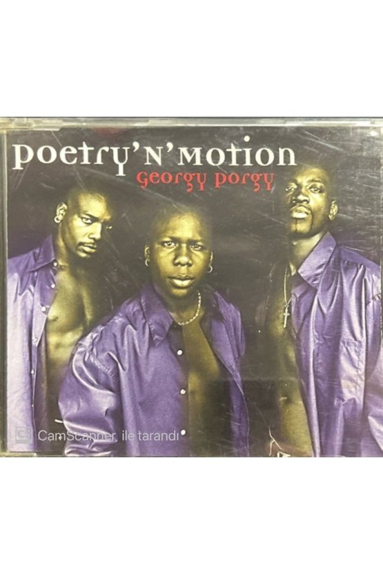 (PLAK DEĞİLDİR CD DİR) Georgy Porgy Poetry n Motion Maxi Single Cd