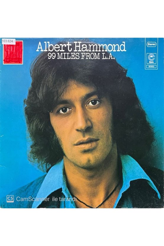 Albert Hammond 99 Miles From L.A. LP Plak