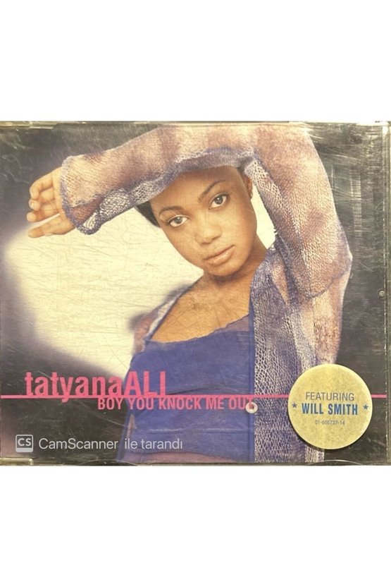 (PLAK DEĞİLDİR CD DİR) Tatyana Ali Boy You Knock Me Out Maxi Single Cd