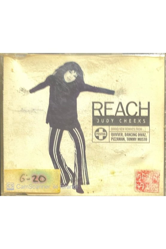 (PLAK DEĞİLDİR CD DİR) Judy Cheeks Reach Maxi Single Cd