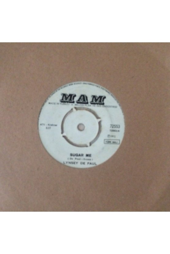 Lynsey De Paul Sugar Me 45lik Plak
