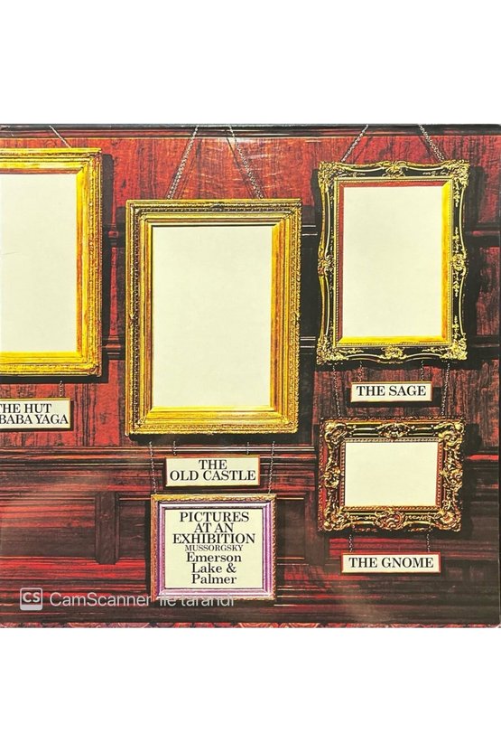 Emerson Lake Palmer Pictures At An Exhibition LP Plak