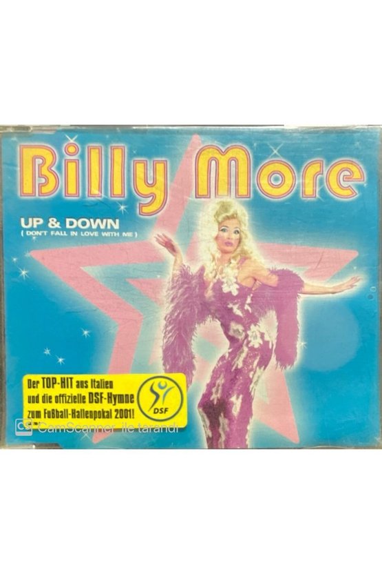 (PLAK DEĞİLDİR CD DİR) Billy More Up & Down Maxi Single Cd