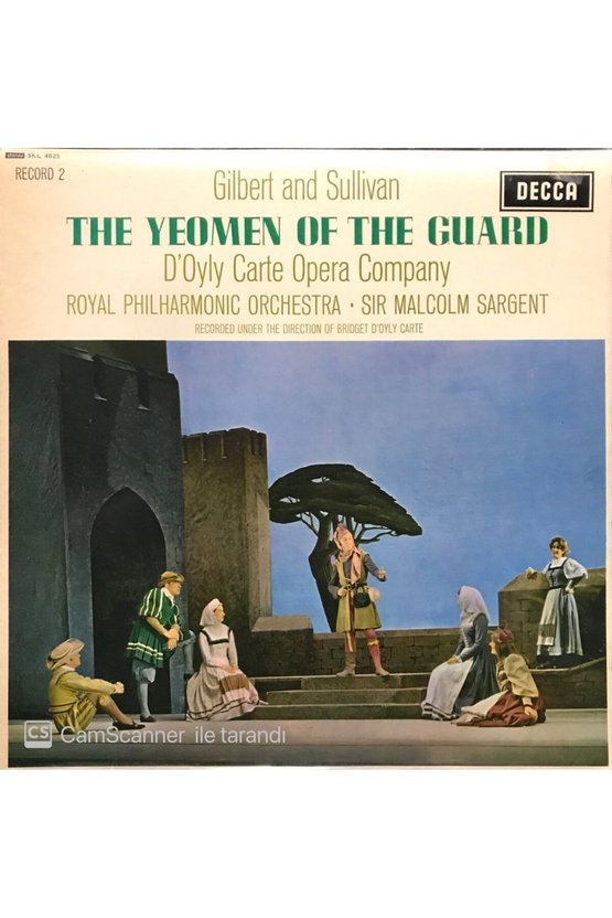 The Yeomen Of The Guard 2 Plaklık Set LP Klasik Plak