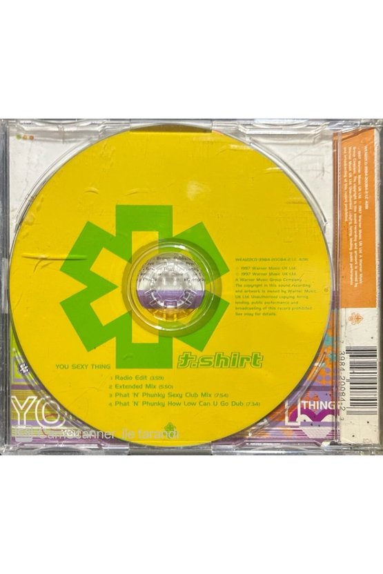 (PLAK DEĞİLDİR CD DİR) T.shirt You Sexy Thing Maxi Single Cd