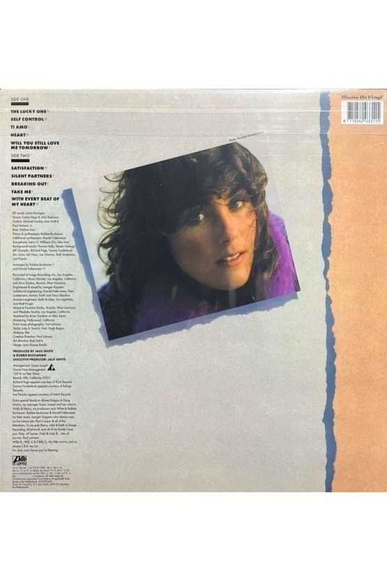Laura Branigan Self Control Limited Edition Renkli Audiophile Baskı LP Plak