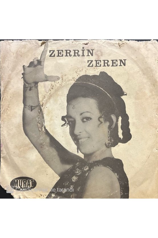 Zerrin Zeren Kupa Dörtlüsü Ork. Boştur Dünya 45lik plak