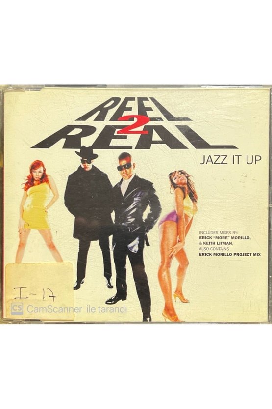 (PLAK DEĞİLDİR CD DİR) Reel 2 Real Jazz It Up Maxi Single Cd