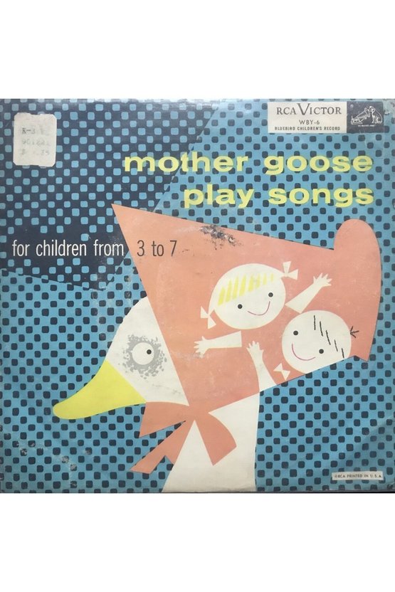 Mother Goose Play Songs 45lik Plak