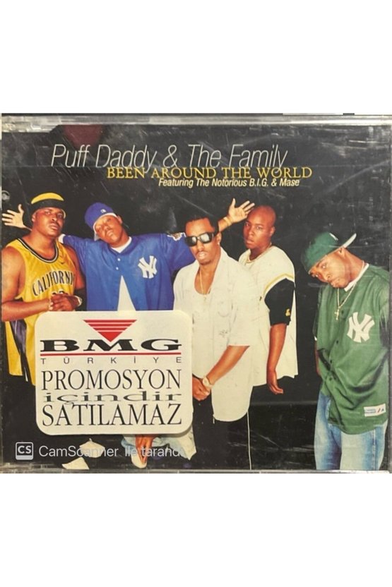 (PLAK DEĞİLDİR CD DİR) Puff Daddy & The Family Been Around The World Maxi Single Cd