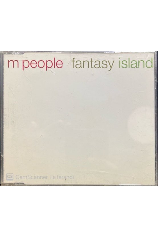 (PLAK DEĞİLDİR CD DİR) M People Fantasy Island Maxi Single Cd